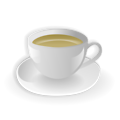 Free Stock Photo: Illustration of a cup of coffee