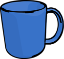 Free Stock Photo: Illustration of a cup of coffee