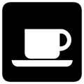 Free Stock Photo: Illustration of a hot cup of coffee