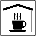 Free Stock Photo: Illustration of a hot cup of coffee