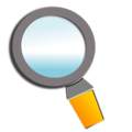 Free Stock Photo: Illustration of a magnifying glass