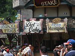 Free Stock Photo: People browsing medieval food stands