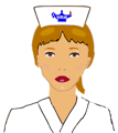 Free Stock Photo: Illustration of a nurse