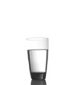 Free Stock Photo: This simple, yet elegant image depicts a single glass of clean drinking water.
