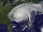 Free Stock Photo: Satellite view of a hurricane