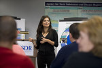 Free Stock Photo: Men and women at a town hall meeting