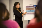 Free Stock Photo: Men and women at a town hall meeting