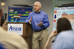 Free Stock Photo: Men and women at a town hall meeting
