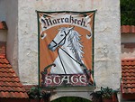 Free Stock Photo: Medieval sign with a horse