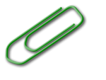 Free Stock Photo: Illustration of a paper clip