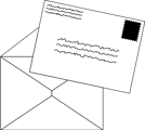 Free Stock Photo: Illustration of an open envelope