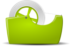 Free Stock Photo: Illustration of a tape dispenser