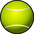 Free Stock Photo: Illustration of a tennis ball