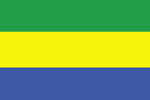 Free Stock Photo: Flag of Gabon