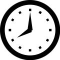 Free Stock Photo: Illustration of a clock
