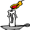 Free Stock Photo: Illustration of a candle