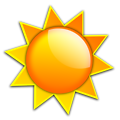 Free Stock Photo: Illustration of a sun