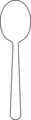 Free Stock Photo: Illustration of a spoon