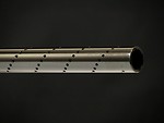 Free Stock Photo: Closeup of black paintball gun barrel