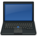 Free Stock Photo: Illustration of a laptop computer