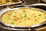 Free Stock Photo: A display of rice pilaf