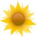 Free Stock Photo: Illustration of a sunflower