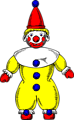 Free Stock Photo: Illustration of a cartoon clown