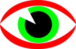 Free Stock Photo: Illustration of a human eye