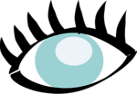 Free Stock Photo: Illustration of a human eye