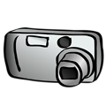Free Stock Photo: Illustration of a camera