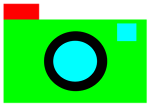 Free Stock Photo: Illustration of a camera