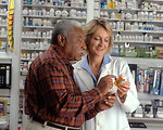 Free Stock Photo: A man consulting his pharmacist
