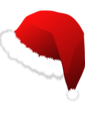 Free Stock Photo: Illustration of a red santa hat