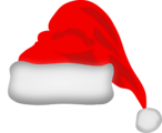 Free Stock Photo: Illustration of a red santa hat