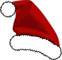Free Stock Photo: Illustration of a red santa hat