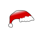 Free Stock Photo: Illustration of a red santa hat