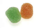 Free Stock Photo: Two candy gum drops