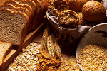 Free Stock Photo: Various breads and grains