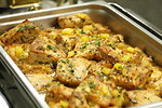 Free Stock Photo: Baked chicken in a pan