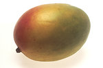 Free Stock Photo: A mango isolated on a white background