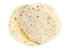 Free Stock Photo: Two flour tortillas