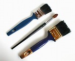 Free Stock Photo: Various sized paint brushes