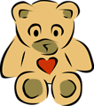 Free Stock Photo: Illustration of a teddy bear