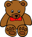Free Stock Photo: Illustration of a teddy bear