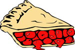 Free Stock Photo: Illustration of a slice of pie