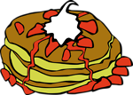 Free Stock Photo: Illustration of pancakes