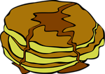 Free Stock Photo: Illustration of pancakes