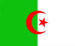 Free Stock Photo: Illustrated flag of Algeria