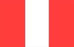 Free Stock Photo: Illustrated flag of Peru