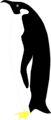 Free Stock Photo: Illustration of a penguin